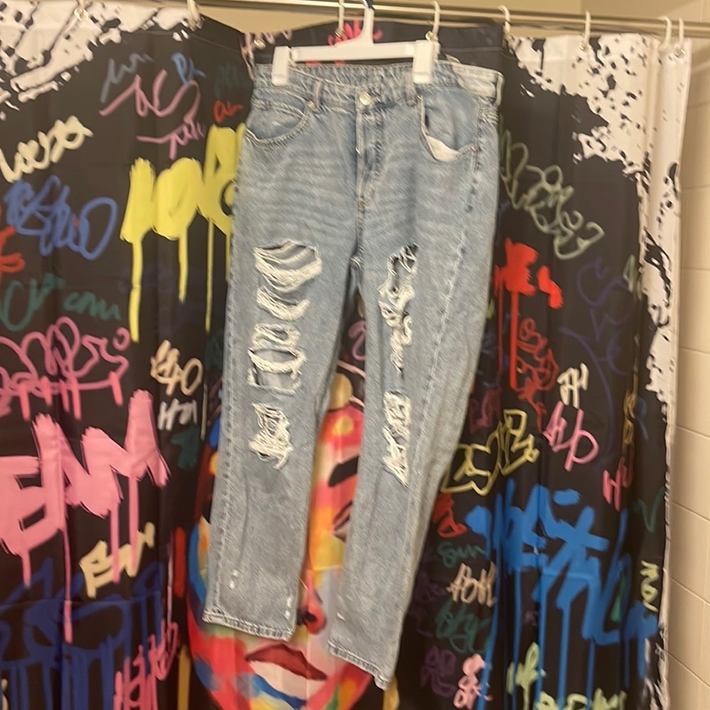 Boyfriend low waist Jeans